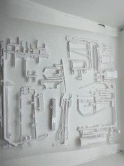 1/25 Scale Race Interior From Ford Cobra Torino Fastback AMT Model Kit