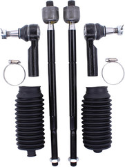 Front Inner and Outer Tie Rod Ends with Boot for Ram 1500 2013-2018