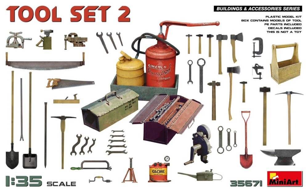 MiniArt 1/35 Tool Set 2 35671