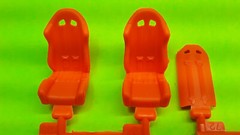 1995 Eclipse 1/25 Racing Bucket Seats Drift Race Fast & Furious Model Car Parts
