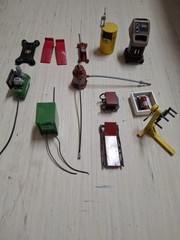13 pc 1/24-1/25 Scale Shop, Garage, Diorama Accessories Kit for Model Cars.