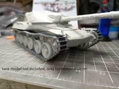 1/35 British Army Chieftain Tank Metal Track Links w/Pins for TAKOM/Tamiya/Meng