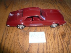 VINTAGE 1967 OLDSMOBILE TORONADO DEALER PROMO CAR 8/23 C MAROON