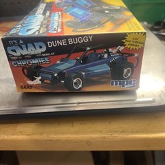Ertl MPC Chromies Snap Together Dune Buggy #6447 Partially Assembled