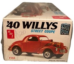 AMT ’40 Willys Street Coupe Gasser 1/25 Scale, Street Rods, Sealed (B266)