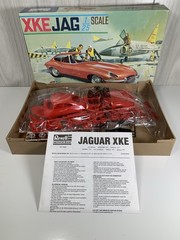 Revell Monogram XKE Jag 1/25 Scale Racing Plastic Model Car Kit Hobby