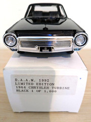 *RARE! “DAAM 1992 LIMITED EDITION” 1964 CHRYSLER TURBINE CAR PROMO *GORGEOUS!