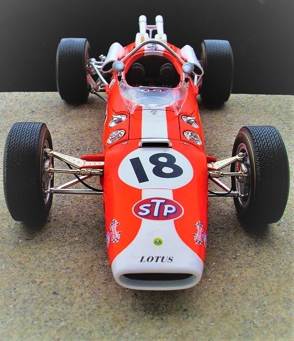 Lotus Race Car Formula 1 Vintage Indy 500 Racing Custom Built Metal Model