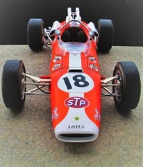 Lotus Race Car Formula 1 Vintage Indy 500 Racing Custom Built Metal Model