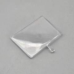AMT 1/25 1971 71 Ford Mustang Mach 1 Parts Kitbash Clear Rear Glass Window