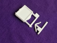 70 1970 Plymouth Cuda AAR RADIATOR & HOSE from Revell 1:24 Model Kit #2875
