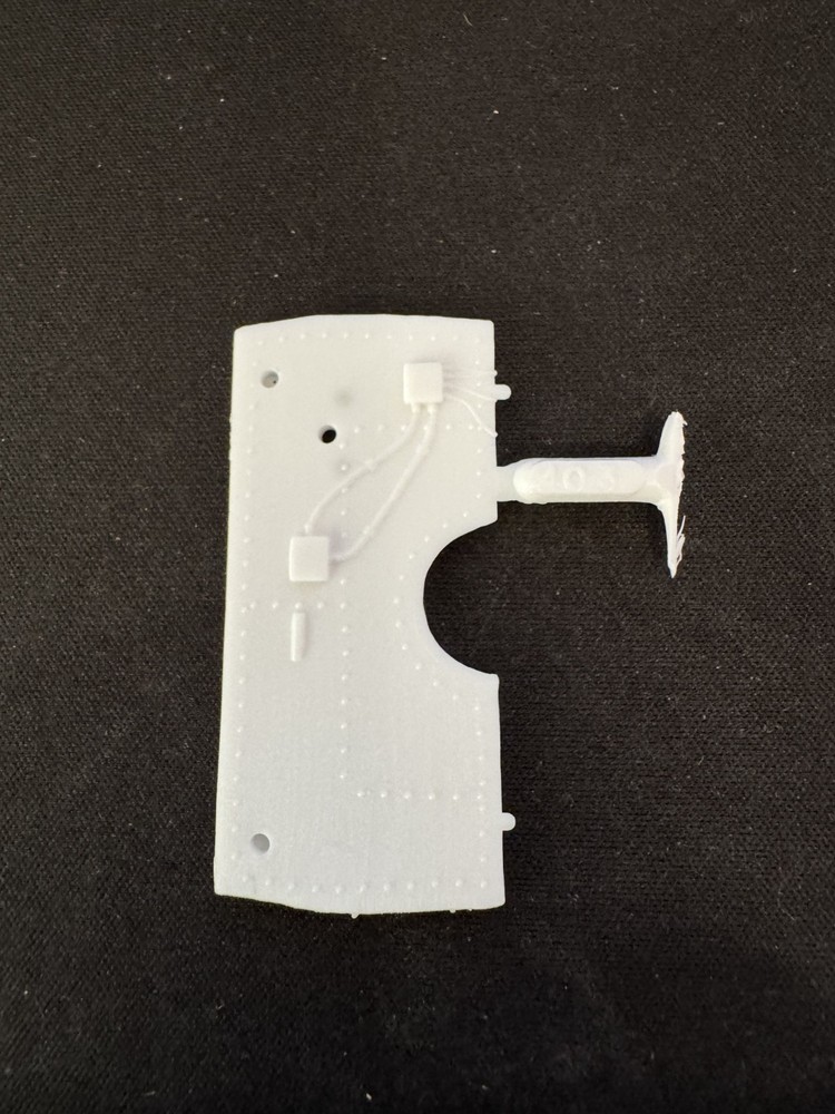 MPC 927 34 Slammer Modified Parts Kit Bash Step 8 Firewall #403