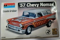 Monogram 1957 Chevy Nomad Classic Cruiser 1:24 Model Kit #85-0883 NEW Open Box