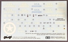 TAMIYA JEEP Willys MB ¼ Ton 4X4 Truck WWII Military Miniatures no. 219