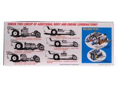 1/25 AMT 1380 FIAT DOUBLE DRAGSTER Plastic Model Kit New sealed in Box.