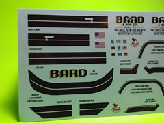 Mack R685ST 1/25 AMT big rig semi truck tractor waterslide decal sheet
