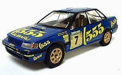 Museum Collection 1/24 Subaru Legacy ’91 New Zealand Decal for Hasegawa JP a469