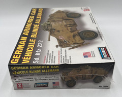 Lindberg Sd.Kfz. 222 German Armored Car 1/35 WWII Military Model Kit No. 76006