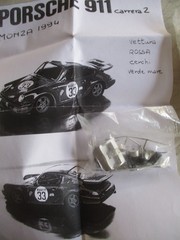 🏁PIT PORSCHE 911 CARRERA 2 MONZA 9 RESIN & METAL 1:43 KIT 🏁 MORE LISTED