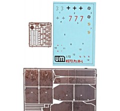UNIMODELS UM 272 Plastic scale models kit 1:72 German tank Pz.Kpfw III Ausf. L