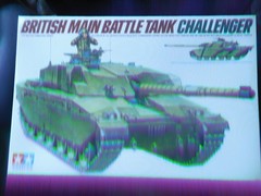 Tamiya 1/35 British Main Battle Tank Challenger Military Miniature Series Model