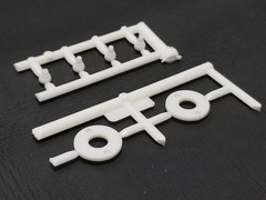 Diamond REO Truck 2 BACKING PLATES 2 AIR & 2 BRAKE CHAMBERS for 1:25 AMT Model