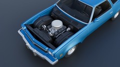 ABS-LIKE RESIN 3D PRINTED 1/25 1973 CHEVROLET CHEVELLE FULL KIT