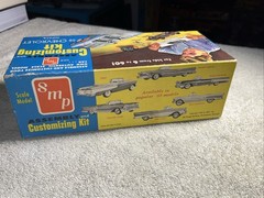 VERY RARE!! Vintage SMP 1958 Chevrolet Impala CONVERTIBLE Model Car Kit. NICE!!
