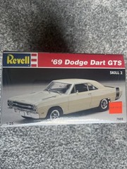 New Revell 1:25 Scale Model Kit ‘69 Dodge Dart GTS Skill 2 1969 Mopar Sealed NIB