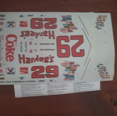 Monogram Hardee’s Oldsmobile Stock Car 1:24 Unassembled Kit Vintage
