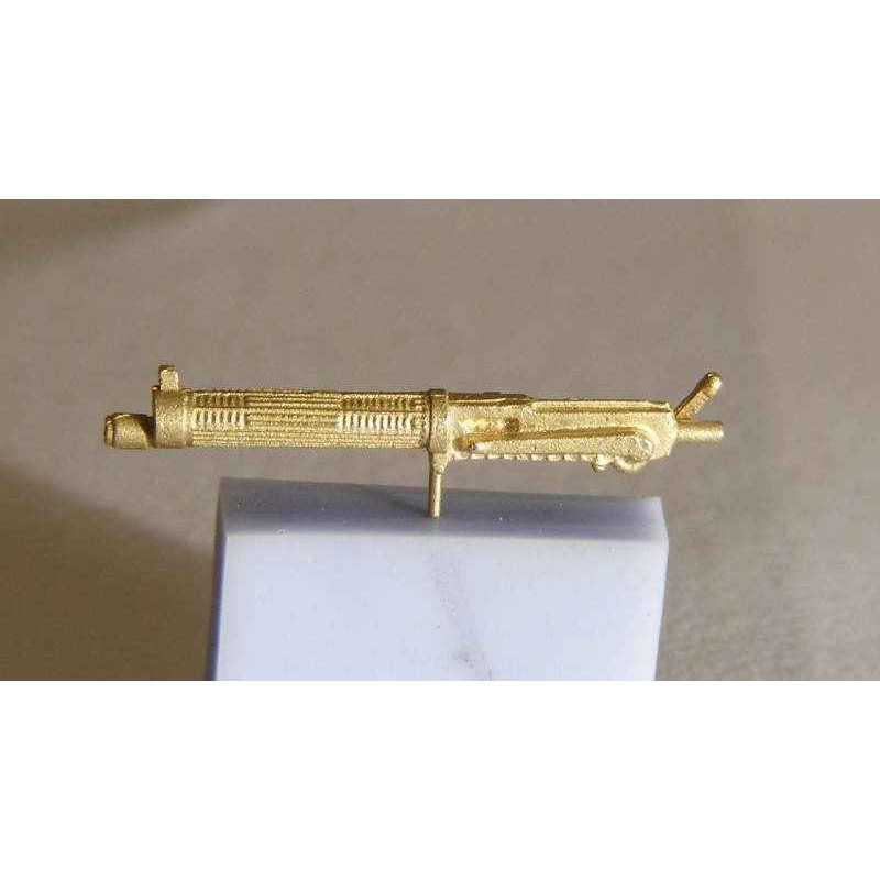Mini World 7214 Vickers Mk I Medium Aircraft Machine Gun Brass 1/72 scale kit