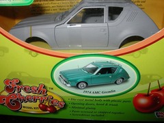 MOTOR MAX FRESH CHERRIES 1974 AMC GREMLIN 1:24 DIE-CAST METAL MODEL KIT Primer