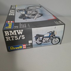 BMW R75/5 Revell Model 07902 Motorcycle Classic 1:8 Scale Open Box