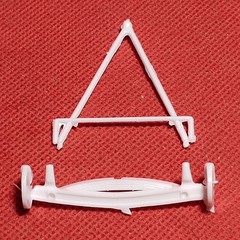 Front End 1939 Ford Tudor Sedan 1:25 Scale Model Car Part AMT