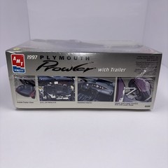 VTG AMT ERTL 1997 Plymouth Prowler With Trailer 1/25 Model Kit 8588 New Sealed