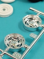 Revell AMT Ertl Monogram MPC 1/24 Scale Custom Chrome Wheels & Tires Street Rod