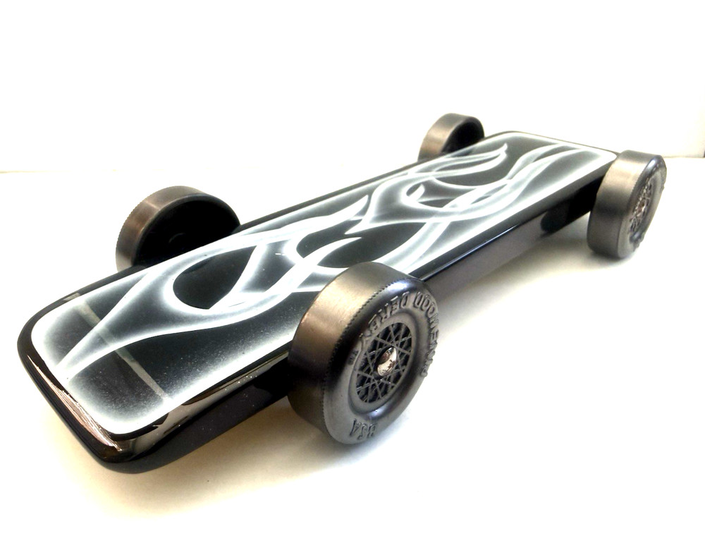 Stunning Pinewood Derby Car! Ultra Fast with Serious Trophy Potential !!