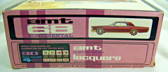 1968 Lincoln Continental AMT Model Box 6428-200 BOX ONLY