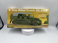 LINDBERG GERMAN WWII 8 TON SEMI TRACK SD KFZ7 MILITARY MODEL KIT NEW-SEALED 1/40