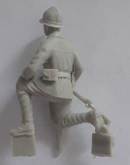 135 Resistants of “Free France”. Part 2 (2 Fig) Zebrano ZF35025 RESIN Model Kit