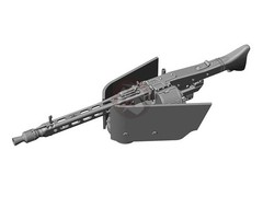 Rado 1/35 Rundumfeuer MG 42 w/Gun Shield for Jagdpanzer 38 Hetzer WWII RDM35S57