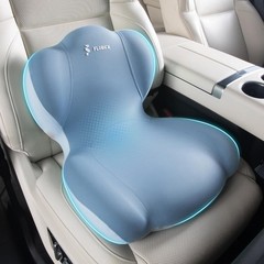 FLORICH Memory Foam Truck Seat Cushion,Car Seat Cushion and Lumbar Support Pillo