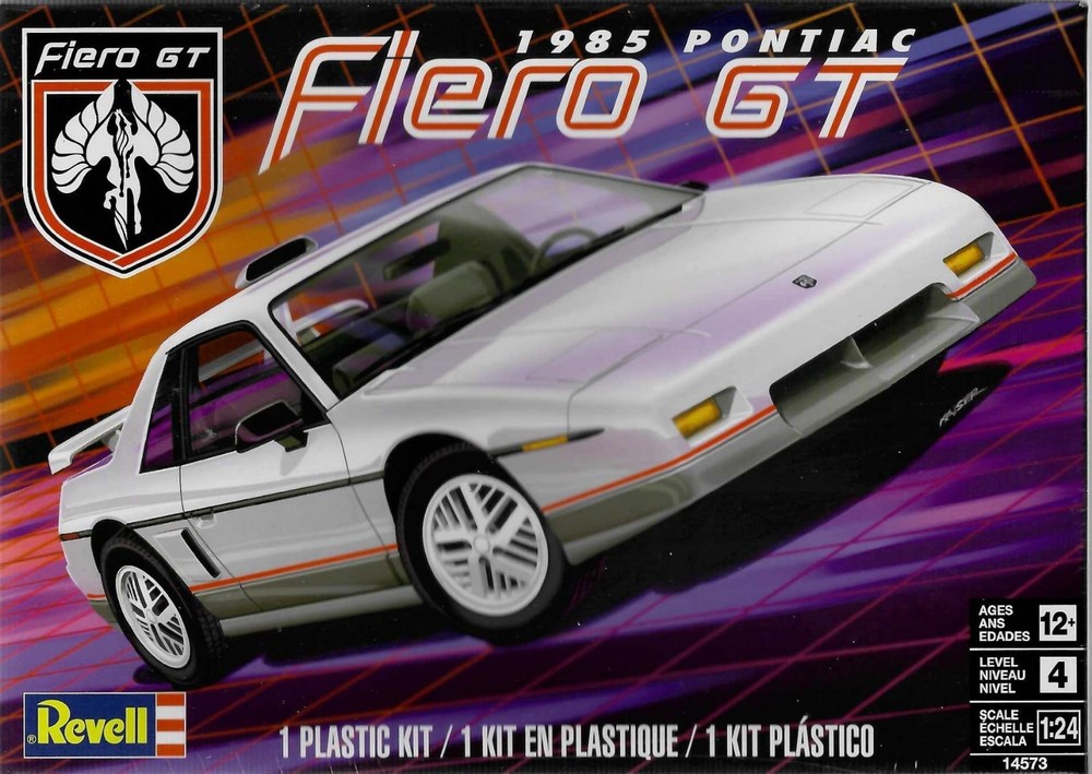 Revell 14573 1985 Pontiac Fiero GT 1/24 model kit