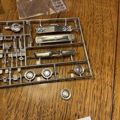 Monogram 2912 ’69 Ford Talladega 1/24 model kit DAMAGED