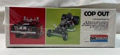 Monogram COP OUT 1/24 Scale Drag Strip Police Car Model Kit New Sealed