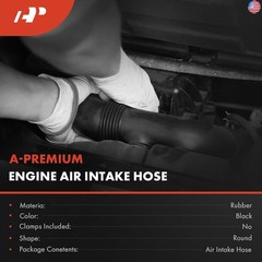 A-Premium Engine Air Intake Hose Tube [fits SOHC, 6Cyl 3.5L] Compatible with