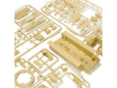 SKILL 4 MODEL KIT GERMAN TIGER I HEAVY TANK 1/32 DIECAST BY METAL PROUD 962043