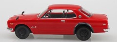 1/32 Plastic Model Snap Kit No.16-RD Nissan C10 Skyline 2000GT-R Red Color-coded