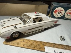 Vintage AMT 1961 Plastic Model Styline Kit Ford Thunderbird T-Bird Built Custom