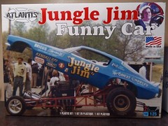 🌟 Parachute Jungle Jim Funny Car 1:25 Scale 1000s Model Car Parts 4 Sale.